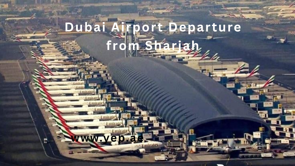 Dubai Airport Departure from Sharjah Hotels in 9-Seater Van